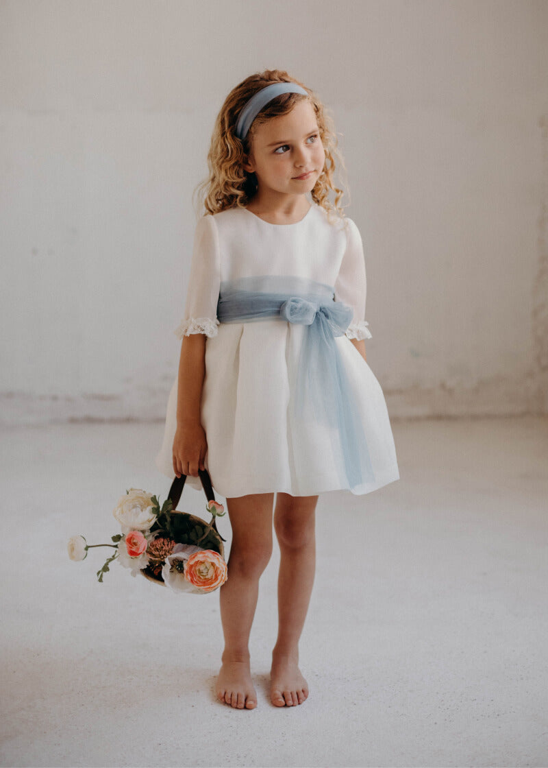Blue Baby Dress #4000 | Adorable Outfit for Girls
