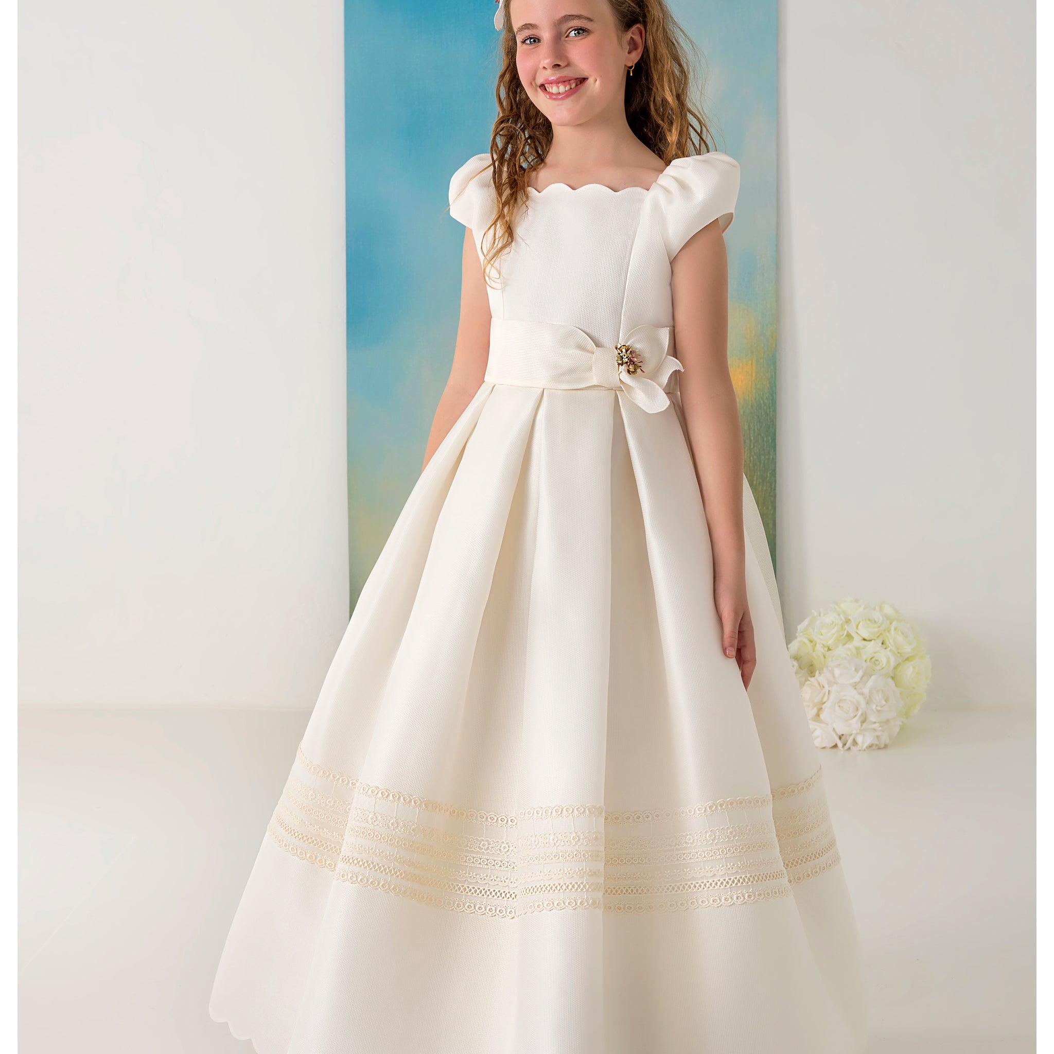 First Communion Dress Model: 6303