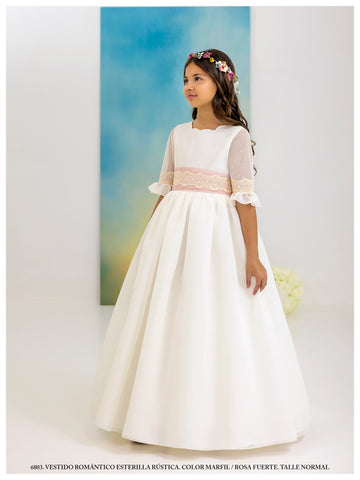 First Communion Dress Model- 6803