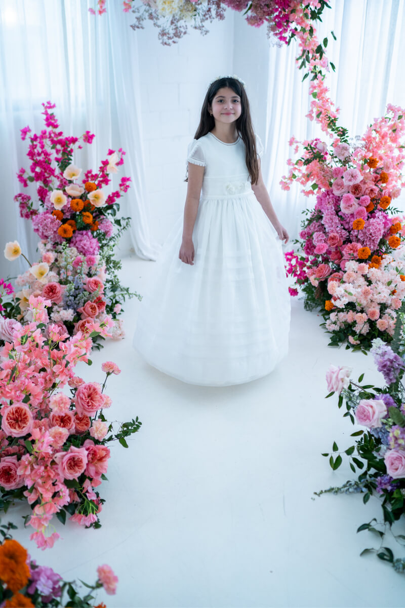 Classic First Communion Dress Leah