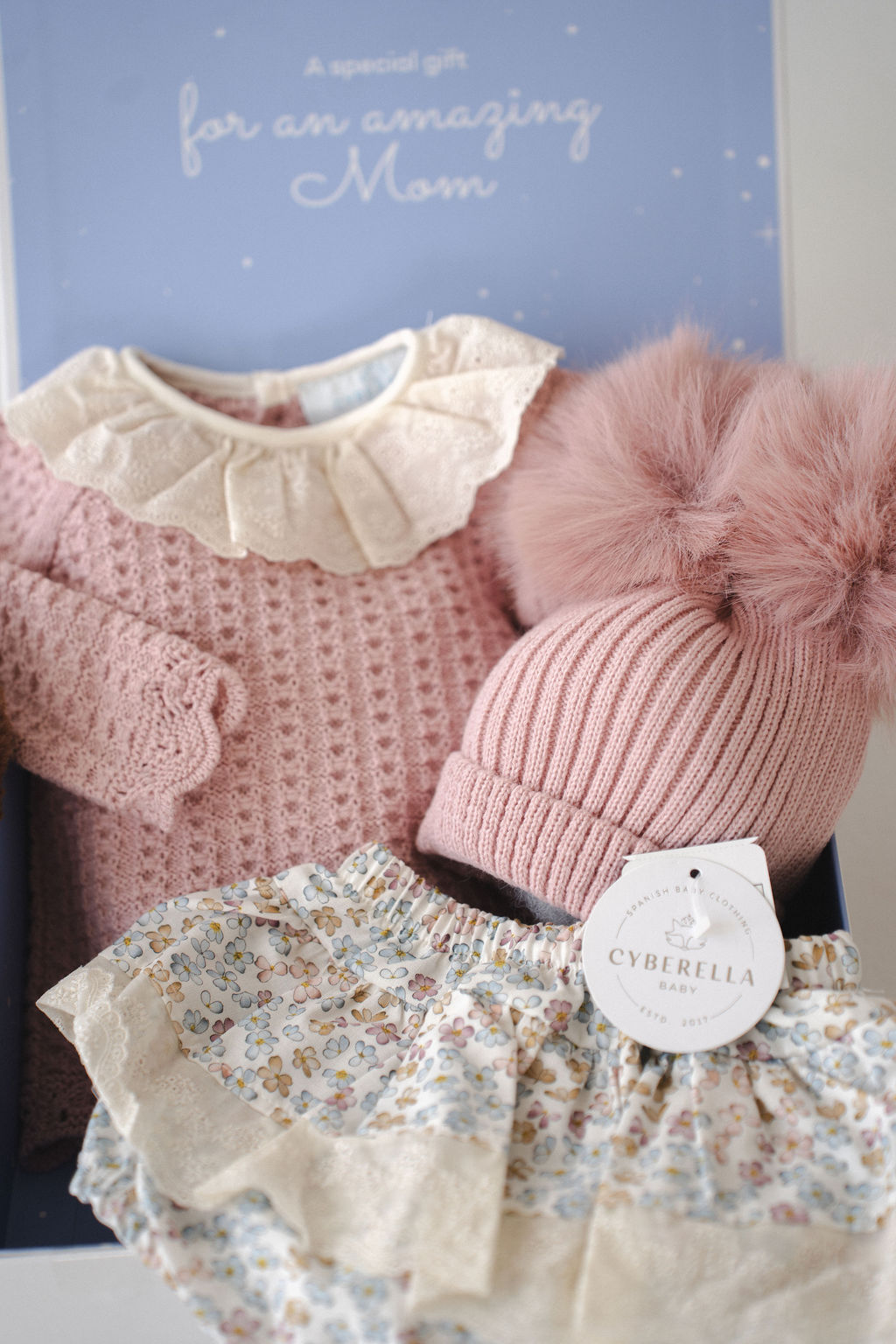 CULETE FLEUR ROSE VINTAGE (3 pc Set) - 9922