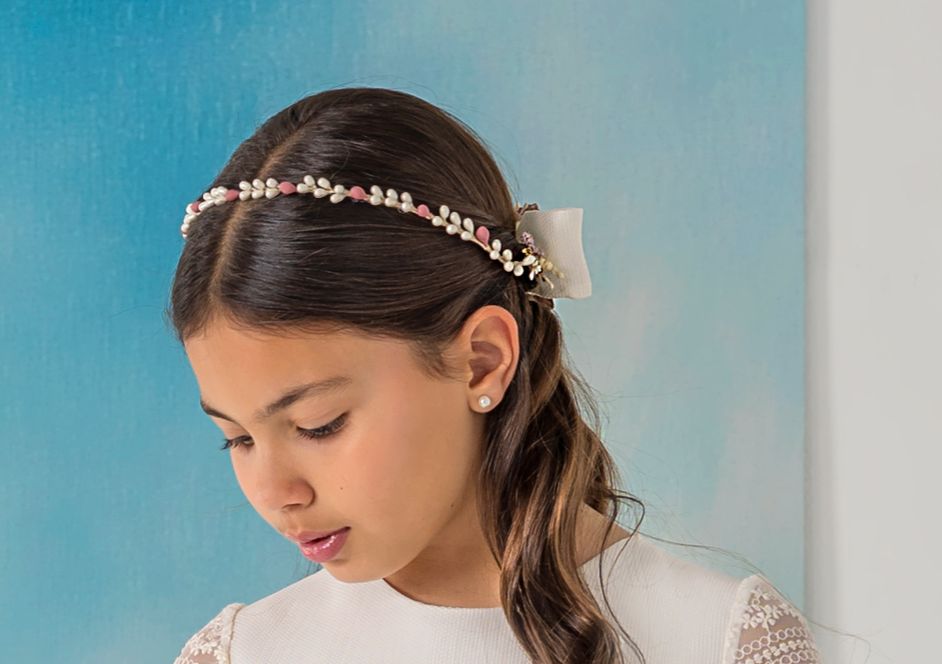 Pink and White Crown Model 6304