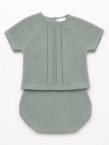 Sage Green Knit Set #C6100