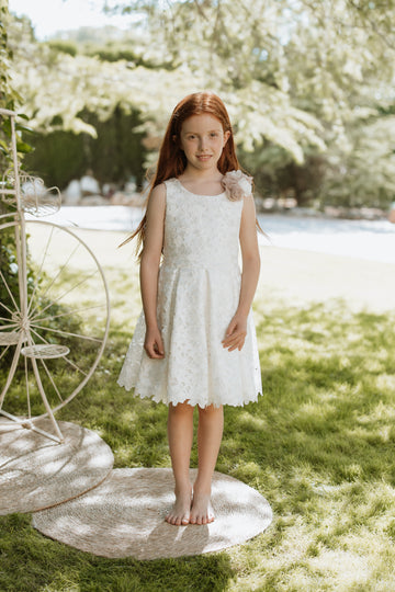 Belen Dress in White (Spring-Summer Collection)