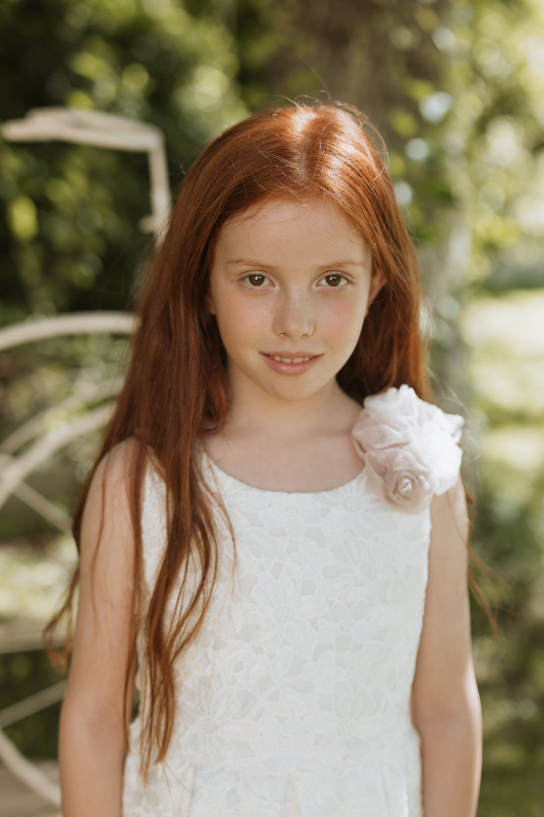 Belen Dress in White (Spring-Summer Collection)