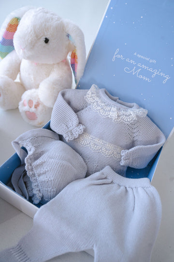 SPECIAL MUSLIN Knitted Baby Set Collection - 9820