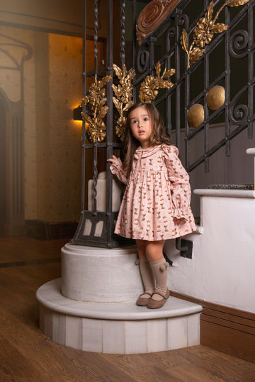 Fox Baby Dress #4015 | Adorable Outfit for Girls | Perfect for Special Occasions