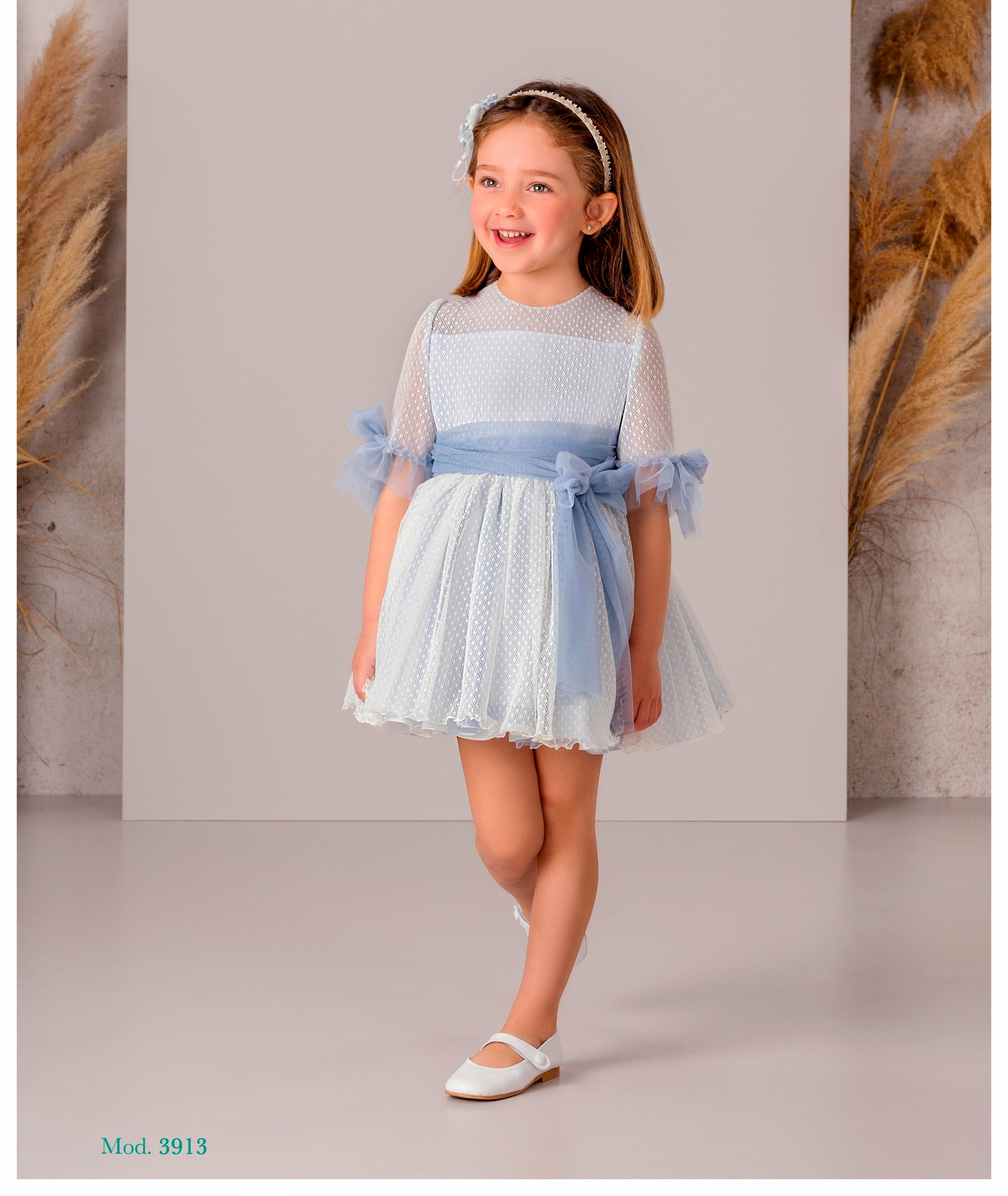 blue ceremony child dress Scarlett Midnight Blue Ceremony and Party Dress