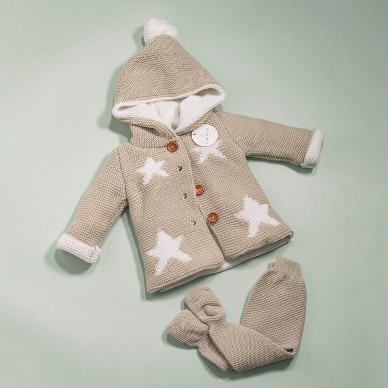 STARS CHAQUETÓN | Baby knitted set (2pcs.).