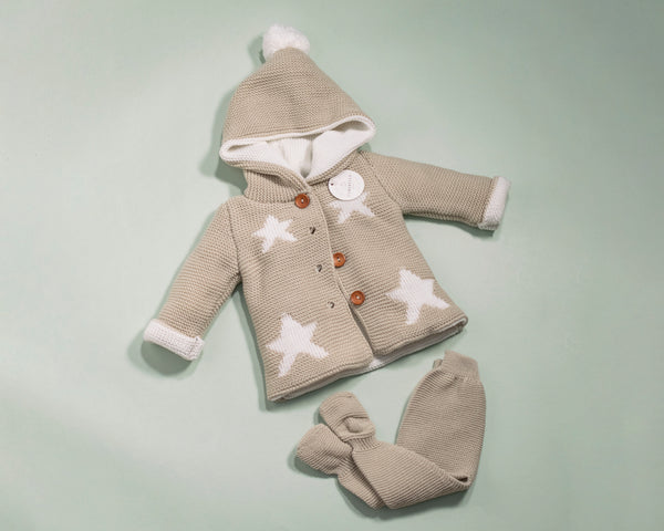 STARS CHAQUETÓN | Baby knitted set (2pcs.).